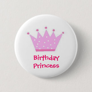 Birthday (Polka Dot) Ronde Button 5,7 Cm