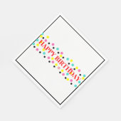 Birthday Polka Dots Servet (Hoek)