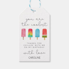 Birthday Pool Chilling Party Favor Cadeaulabel