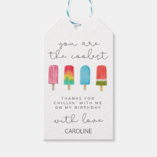 Birthday Pool Chilling Party Favor Cadeaulabel