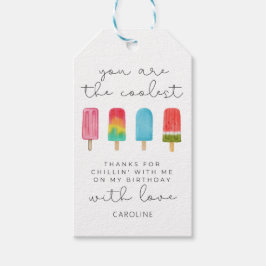 Birthday Pool Chilling Party Favor Cadeaulabel