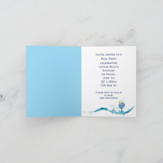 Birthday Pool Party with Beach Ball (Binnen)