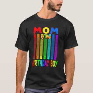 Birthday Pop Tube Mam van de Birthday Boy T-shirt