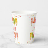 Birthday Popsiel ice Birthday party Papieren Bekers (Rechts)