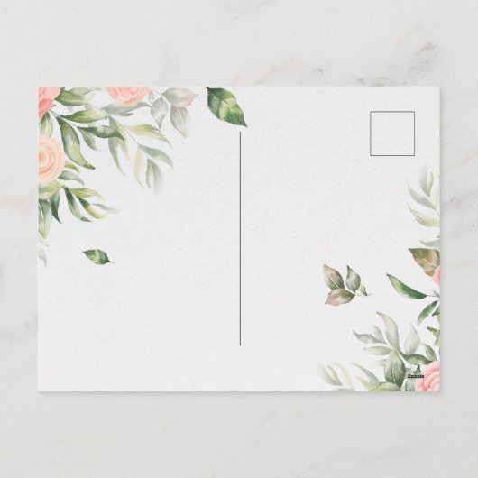 Birthday Post Card Feestdagenkaart (Achterkant)