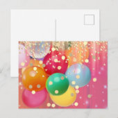 Birthday Postcard Briefkaart (Voorkant / Achterkant)