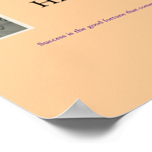 Birthday Poster (Hoek)