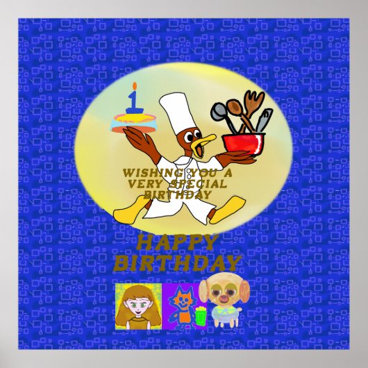 Birthday Poster (Voorkant)