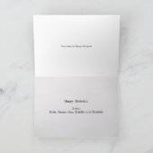 Birthday-prijsopgave met aangepaste tekst kaart (Binnen)