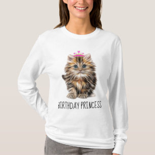 BIRTHDAY PRINCESS Dames T-Shirts