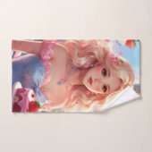 Birthday princess handdoek (Handdoek)