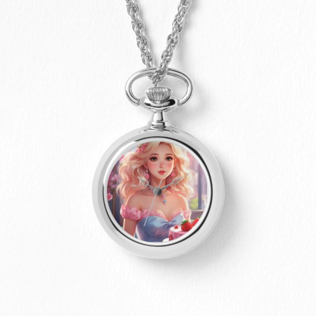 Birthday princess horloge (Voorkant)