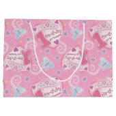 Birthday Princess Large Cadeautasje (Achterkant)