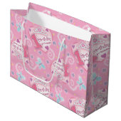 Birthday Princess Large Cadeautasje (Voorkant Gekanteld)