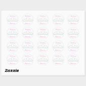 Birthday Princess Sticker (Vel)