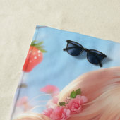 Birthday princess strandlaken (In situ)