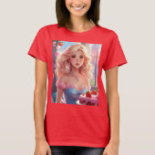 Birthday princess t-shirt (Voorkant)
