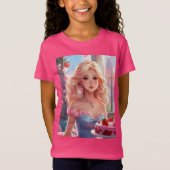 Birthday princess t-shirt (Voorkant)