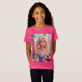 Birthday princess t-shirt (Voorkant volledig)