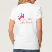 Birthday Princess T-shirt (Achterkant)