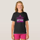 Birthday Princess Tiara T-Shirt (Voorkant volledig)