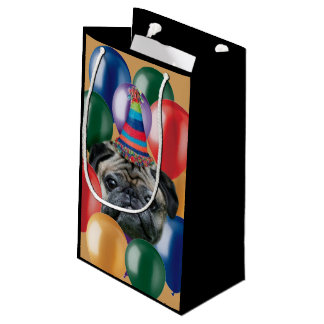 Birthday Pug-cadeau voor honden Klein Cadeauzakje
