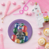 Birthday Pug dog paper bord (Feest)