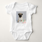 Birthday Pug Romper (Voorkant)