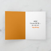 Birthday Pup Kaart (Binnen)