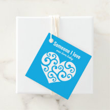 Birthday Pure blue hart Iemand van wie ik hou van 