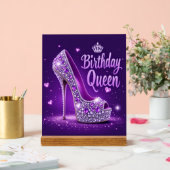 Birthday Queen Acryl Bord (Huwelijk)