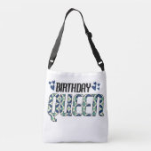 Birthday Queen Crossbody Tas (Achterkant)