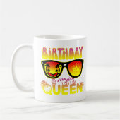 Birthday Queen Design Koffiemok (Links)