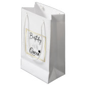Birthday Queen Gift Bag Klein Cadeauzakje (Voorkant Gekanteld)