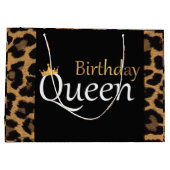 Birthday Queen Groot Cadeauzakje (Achterkant)