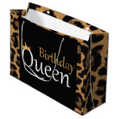 Birthday Queen Groot Cadeauzakje (Voorkant Gekanteld)