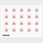 Birthday Queen, Happy Birthday Envelope Seals Ronde Sticker (Vel)