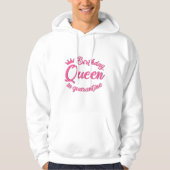Birthday Queen in Quarantine Hoodie (Voorkant)