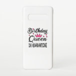 Birthday Queen in Quarantine Samsung Galaxy S10 Hoesje<br><div class="desc">Happy Quarantine Birthday bij mijn Birthday Queen. Geweldig verjaardagsontwerp.</div>