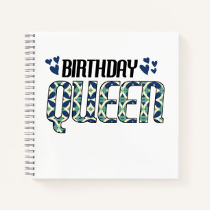 Birthday Queen Notitieboek
