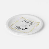 Birthday Queen Paper Borden Papieren Bordje (Gekanteld)