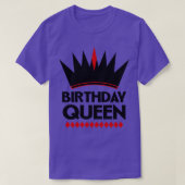 Birthday Queen T-shirt (Design voorkant)