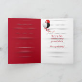 Birthday Rag Doll for sister Kaart (Binnen)