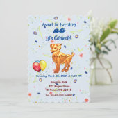 Birthday Ram - Aries (21 maart - 19 april) Kaart (Staand voorkant)