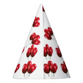 Birthday Red Fire Truck Feesthoedjes (Achterkant)