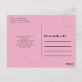 Birthday Retro 50 en Fabulous Martini Cocktail Briefkaart (Achterkant)