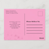 Birthday Retro 50 en Fabulous Martini Cocktail Briefkaart (Achterkant)