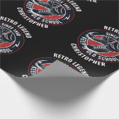 Birthday Retro Legend  Sneaker Mok Cadeaupapier (Hoek)