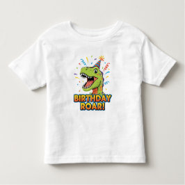 Birthday Roar Cute Dinosaur Birthday Party Design Kinder Shirts