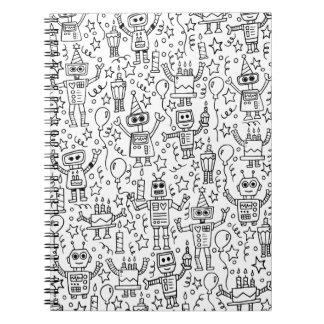 Birthday Robots Notitieboek
